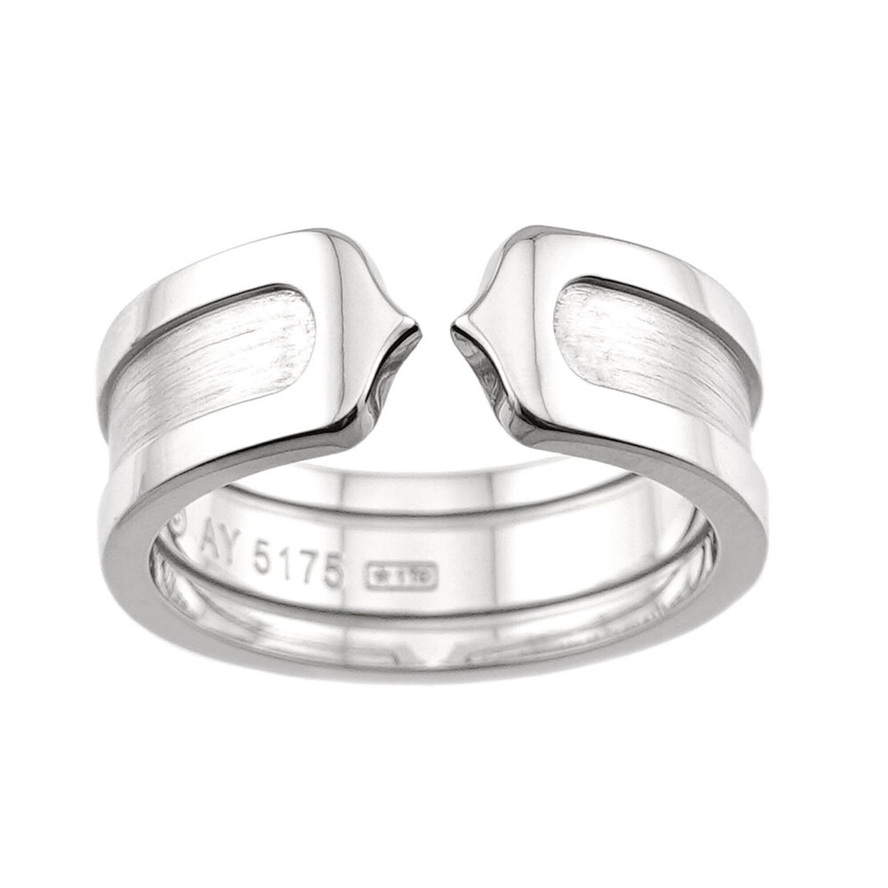 CARTIER 18k Silver Ring #50